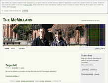 Tablet Screenshot of blog.mcmillans.info